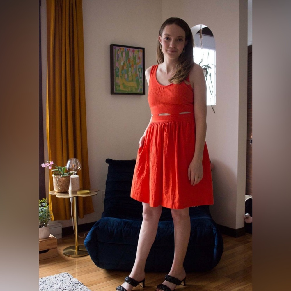 Eve Gravel Astrae Dress - Rouge